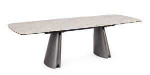 BIZZOTTO Rozkládací jídelní stůl CILE světlý 180-260x100 cm