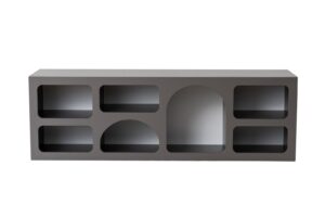 Kalune design Konzolový stolek LORIN antracitový