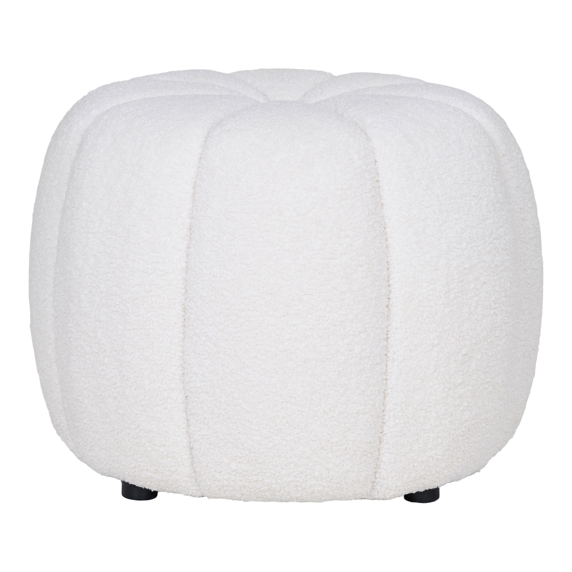 House Nordic Pouf PAISLEY bílý