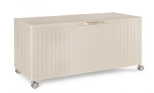 BIZZOTTO Zahradní úložný box OCEAN béžový 165x72 cm