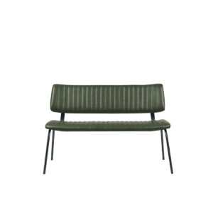 LABEL51 Jídelní lavice GUSTO zelená 120 cm