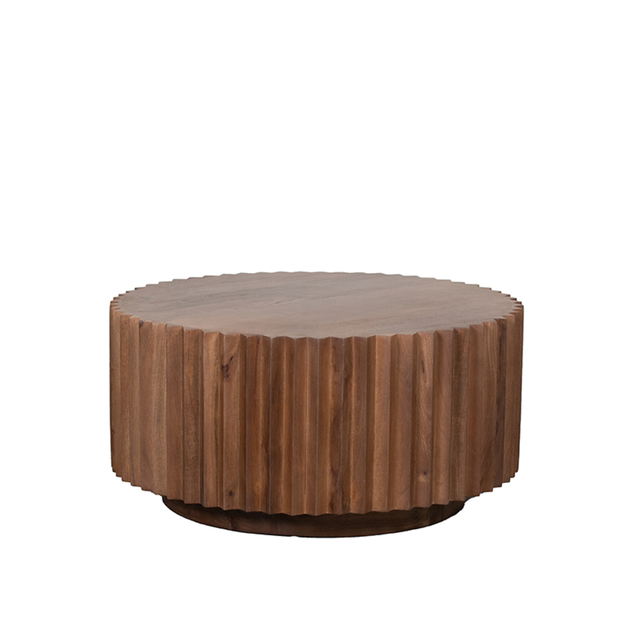 LABEL51 Konferenční stolek NOVAN hnědý 70 cm