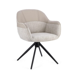 BIZZOTTO Otočné křeslo ISOTTA BEIGE