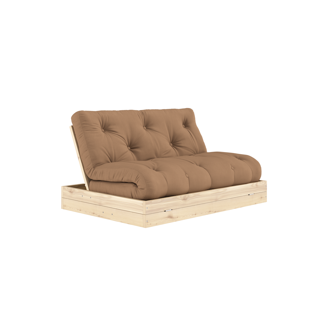 KARUP DESIGN Rozkládací pohovka FLIP hnědá 145 cm