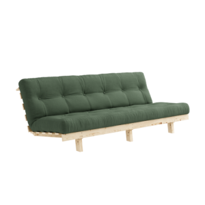 KARUP DESIGN Rozkládací pohovka LEAN olivově zelená 190 cm