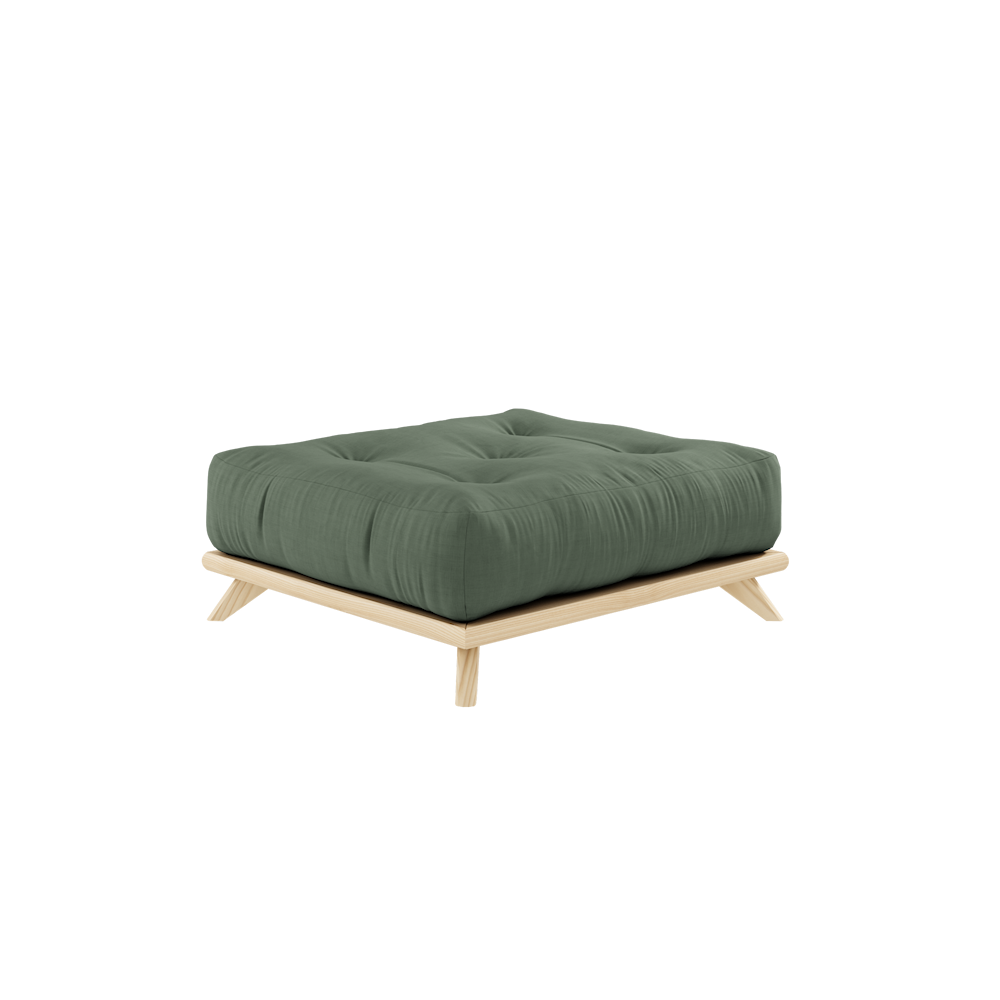 KARUP DESIGN Dřevěná podnožka SENZA olivová