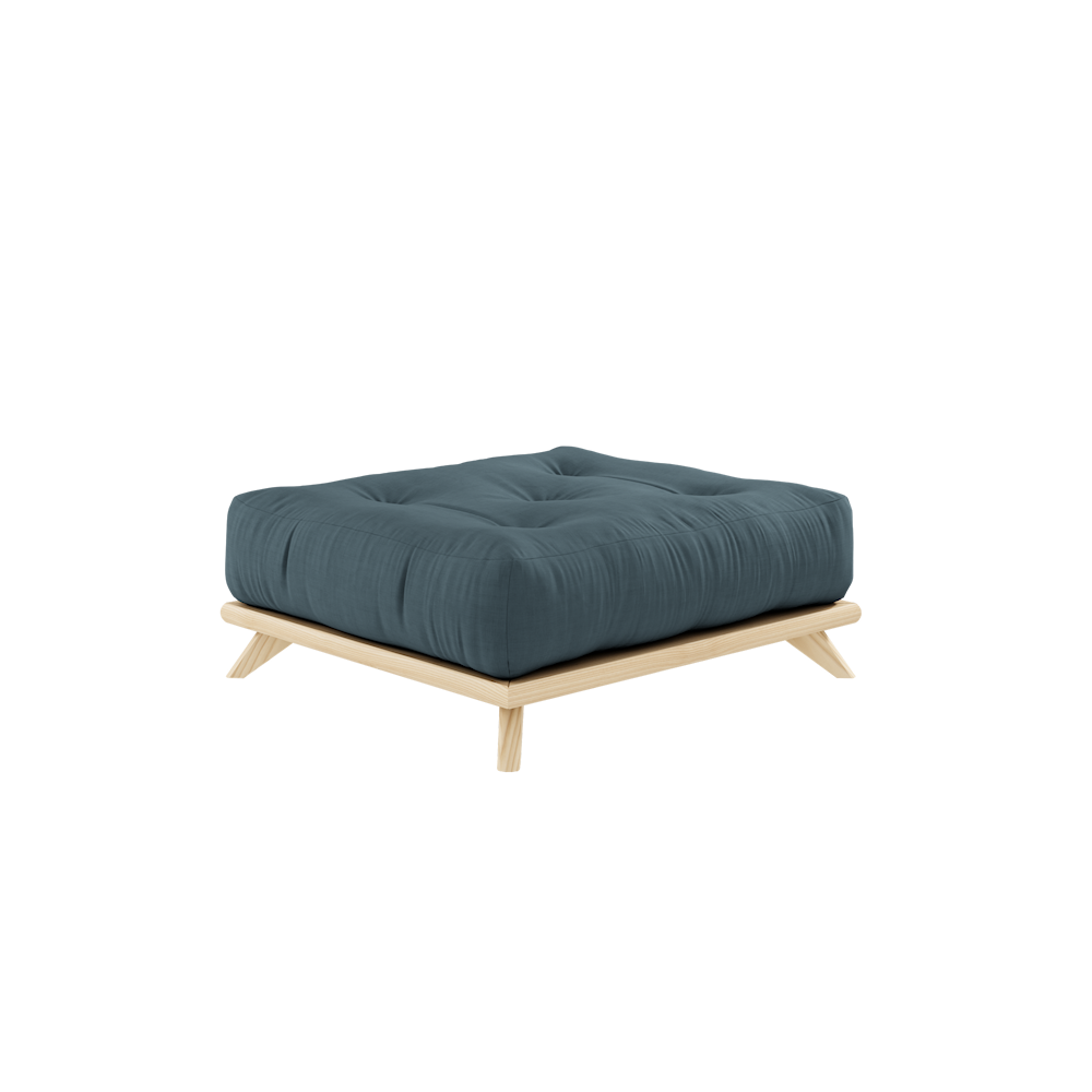 KARUP DESIGN Dřevěná podnožka SENZA oceán