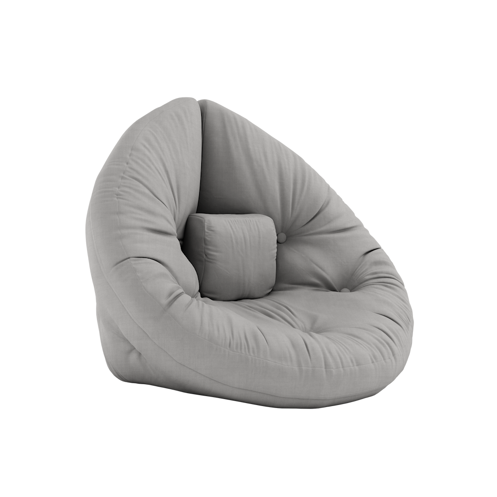 KARUP DESIGN Rozkládací dětské křesílko MINI NIDO šedé