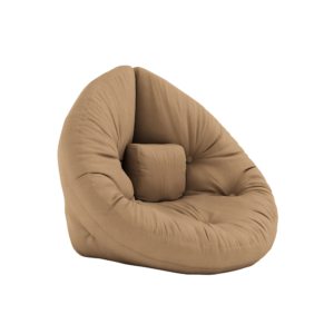 KARUP DESIGN Rozkládací dětské křesílko MINI NIDO mocca