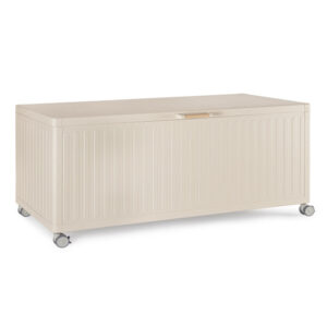 BIZZOTTO Zahradní úložný box OCEAN béžový 182x89 cm