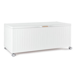 BIZZOTTO Zahradní úložný box OCEAN bílý 182x89 cm