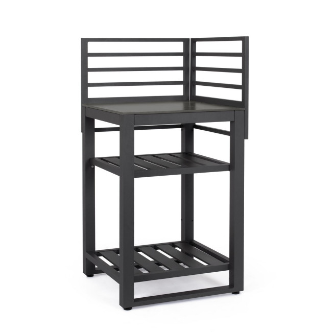BIZZOTTO Modul zahradní kuchyňské linky ANIA antracit 62x62 cm