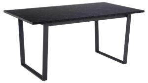 ACTONA Jídelní stůl AMBLE černý 160x90 cm