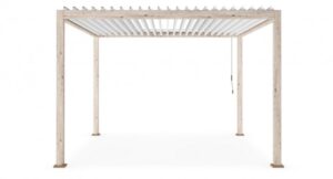 BIZZOTTO Hliníková pergola s uzavíracími lamelami OCEAN 3